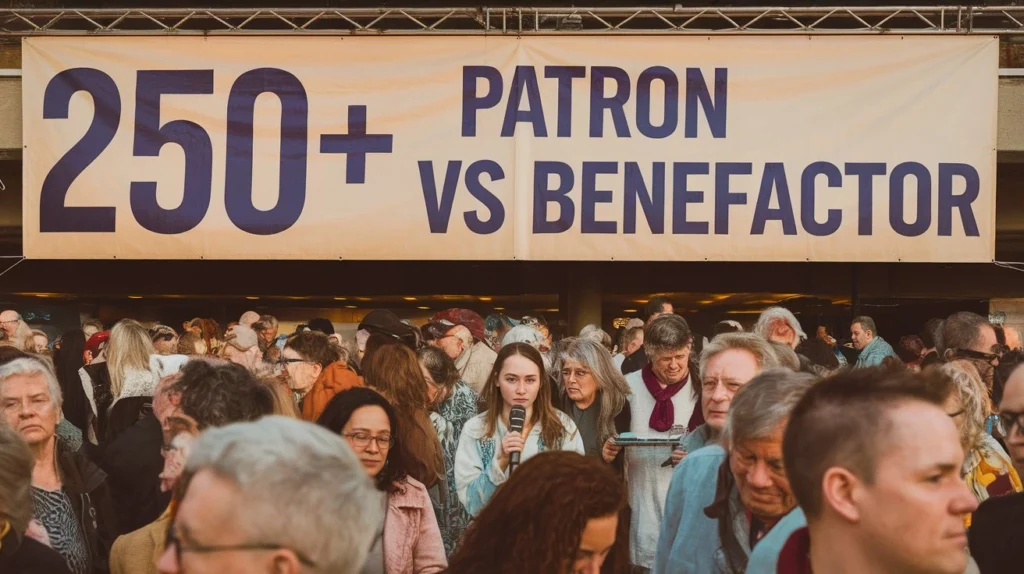 patron vs benefactor