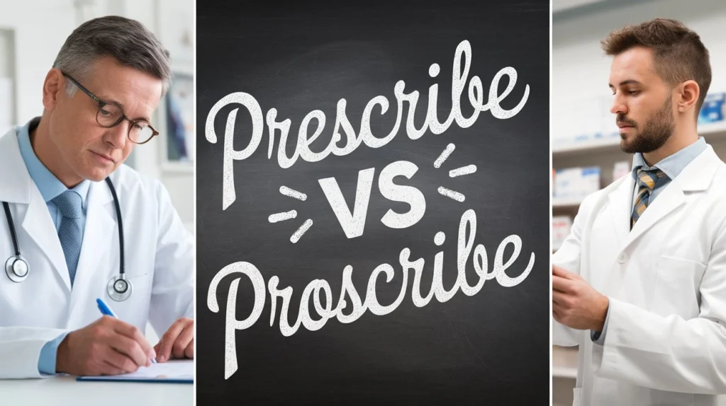 Prescribe vs Proscribe