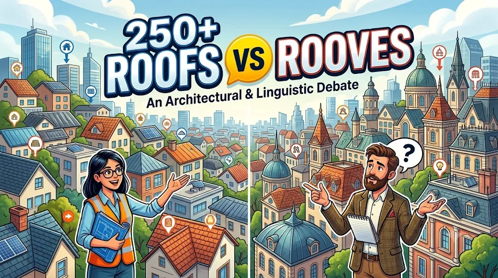 Roofs vs Rooves