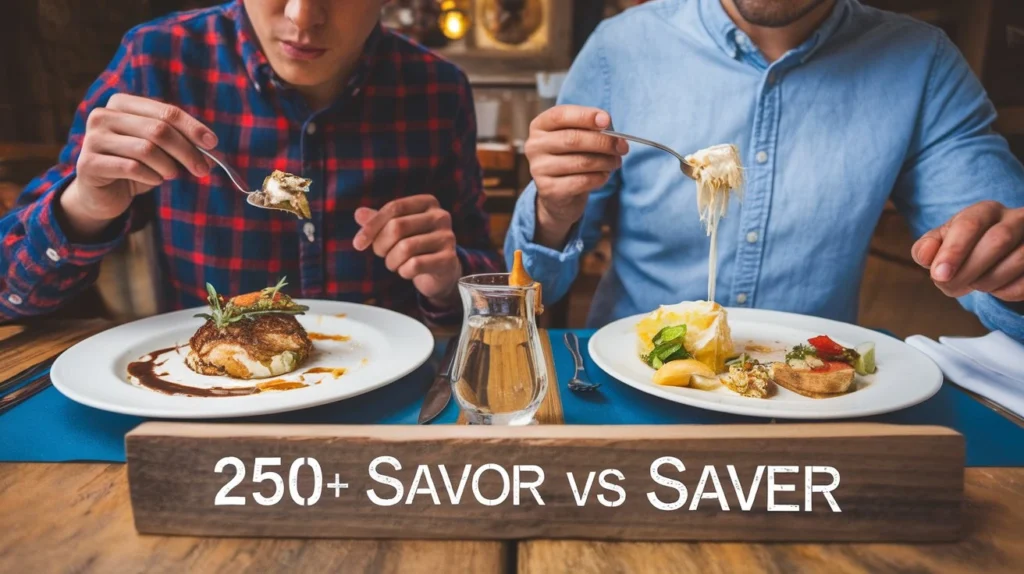 Savor vs Saver