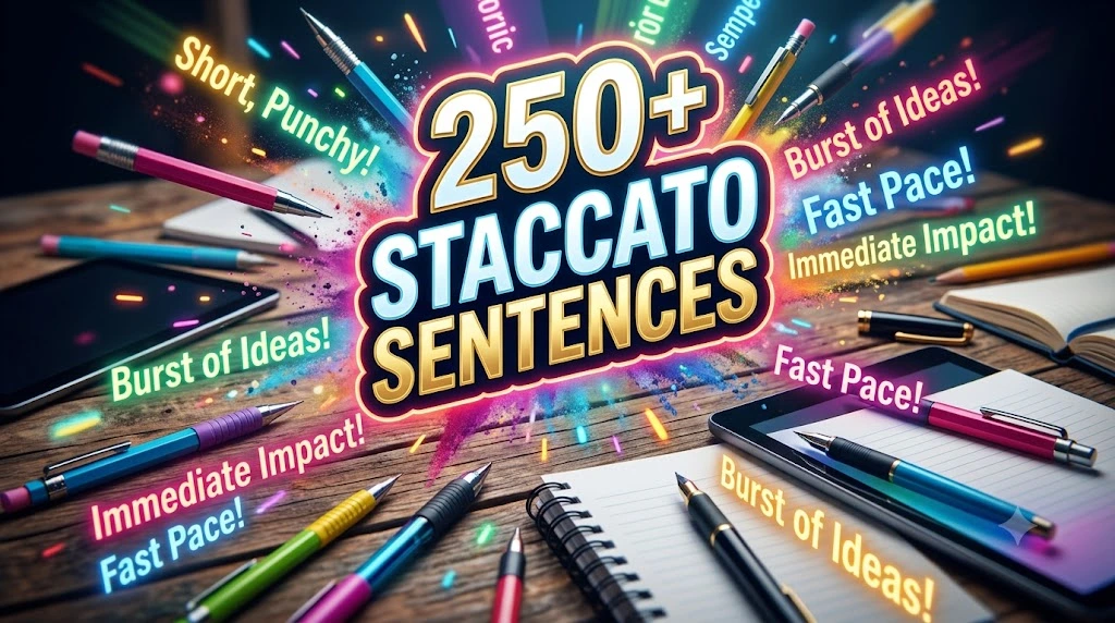 staccato Sentences