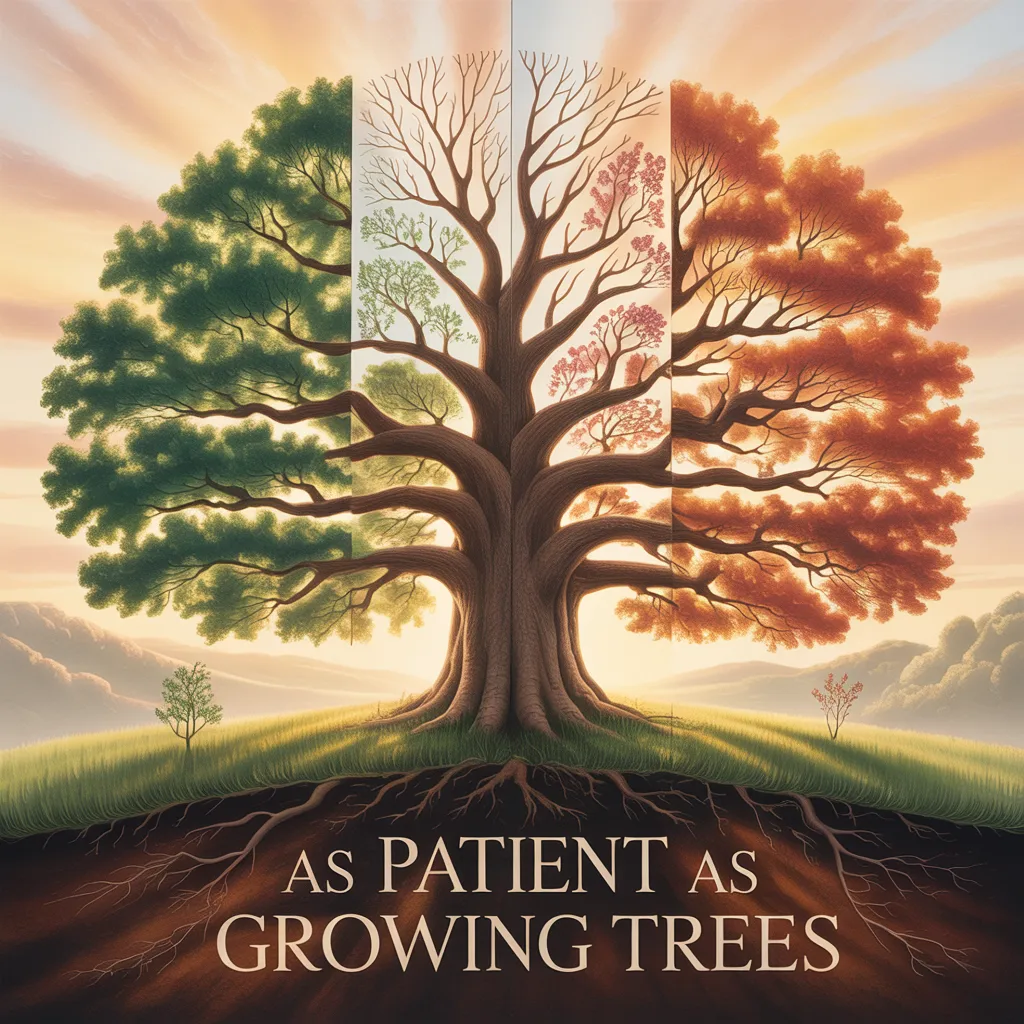 As Patient as Growing Trees