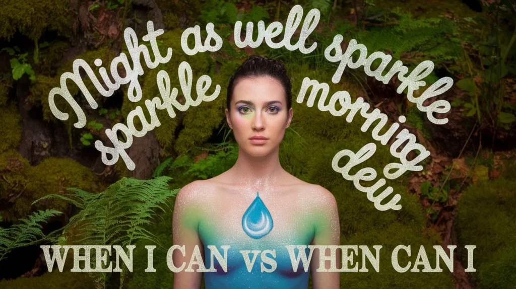 When I Can vs When Can I