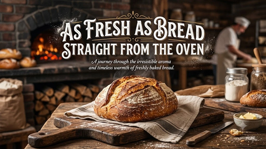 As Fresh as Bread Straight from the Oven