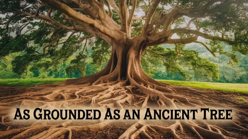 As Grounded as an Ancient Tree