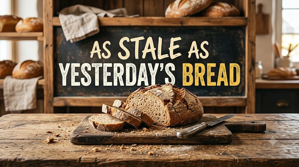 As Stale as Yesterday's Bread