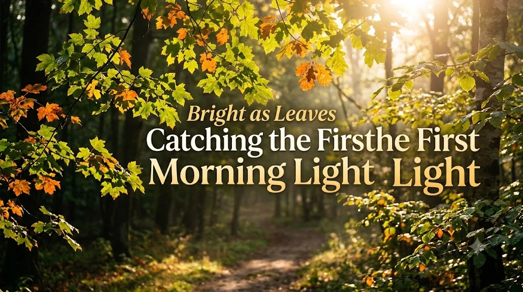Bright as Leaves Catching the First Morning Light