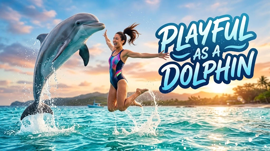 Playful as a Dolphin