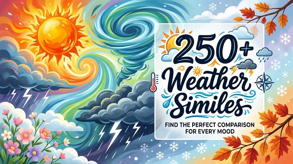 Weather Similes