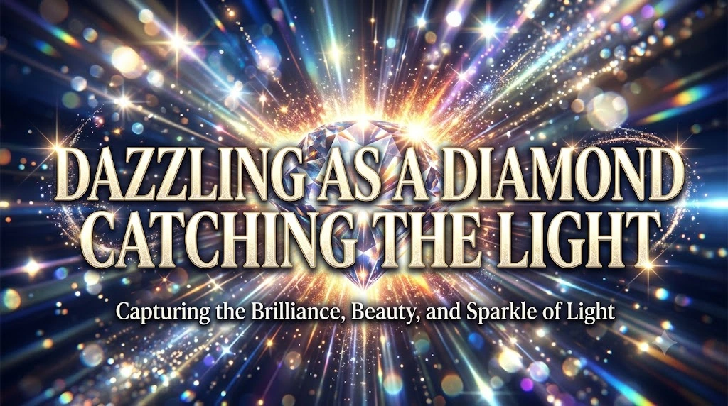 Dazzling as a Diamond Catching the Light